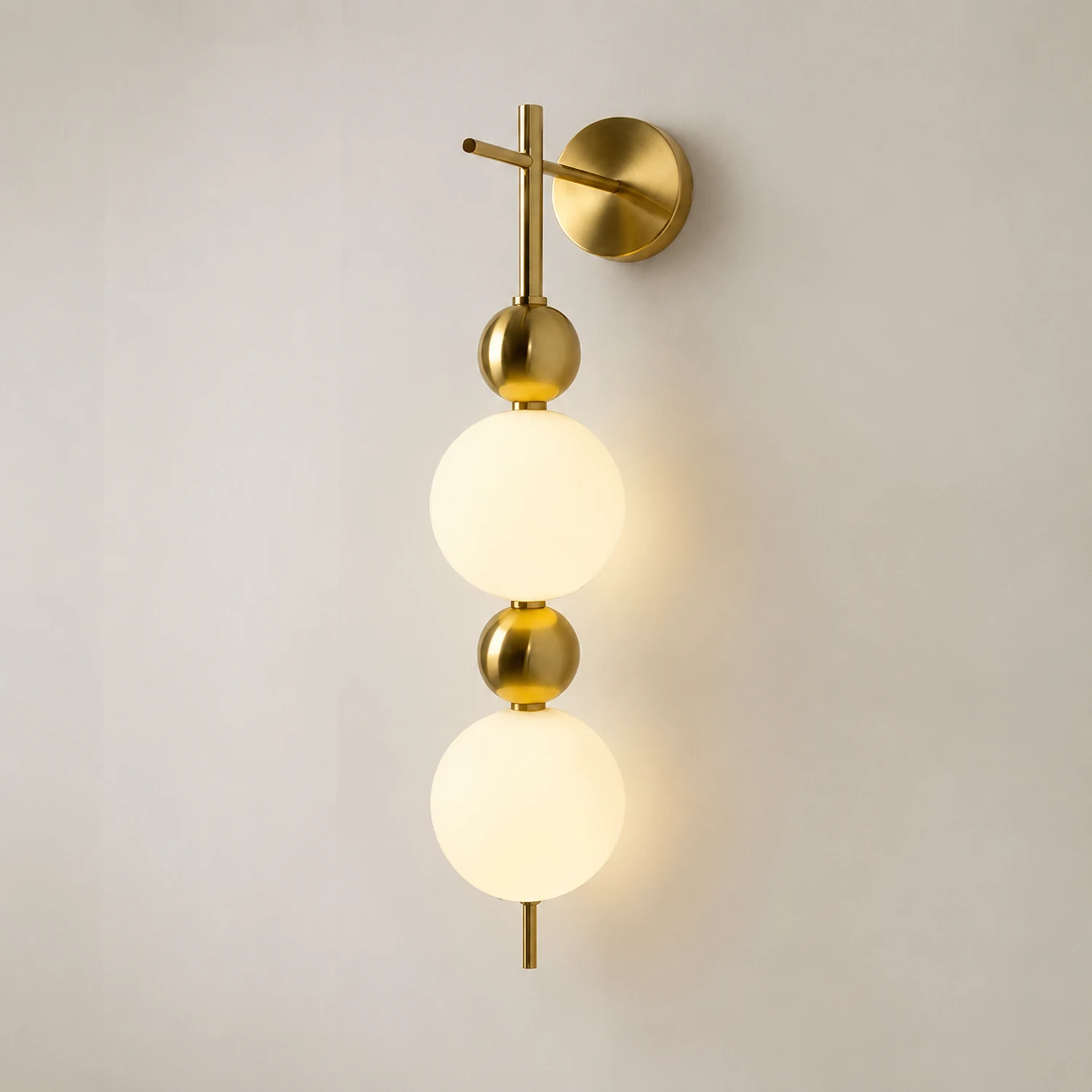 Candied Haws String Brass Wall Lamp - Lumpaz