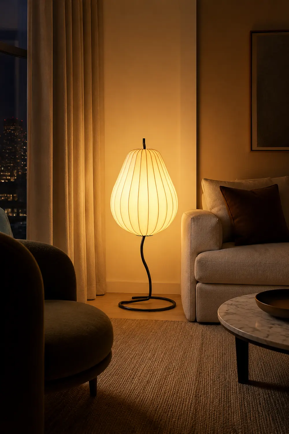 Pear Floor Lamp - Lumpaz