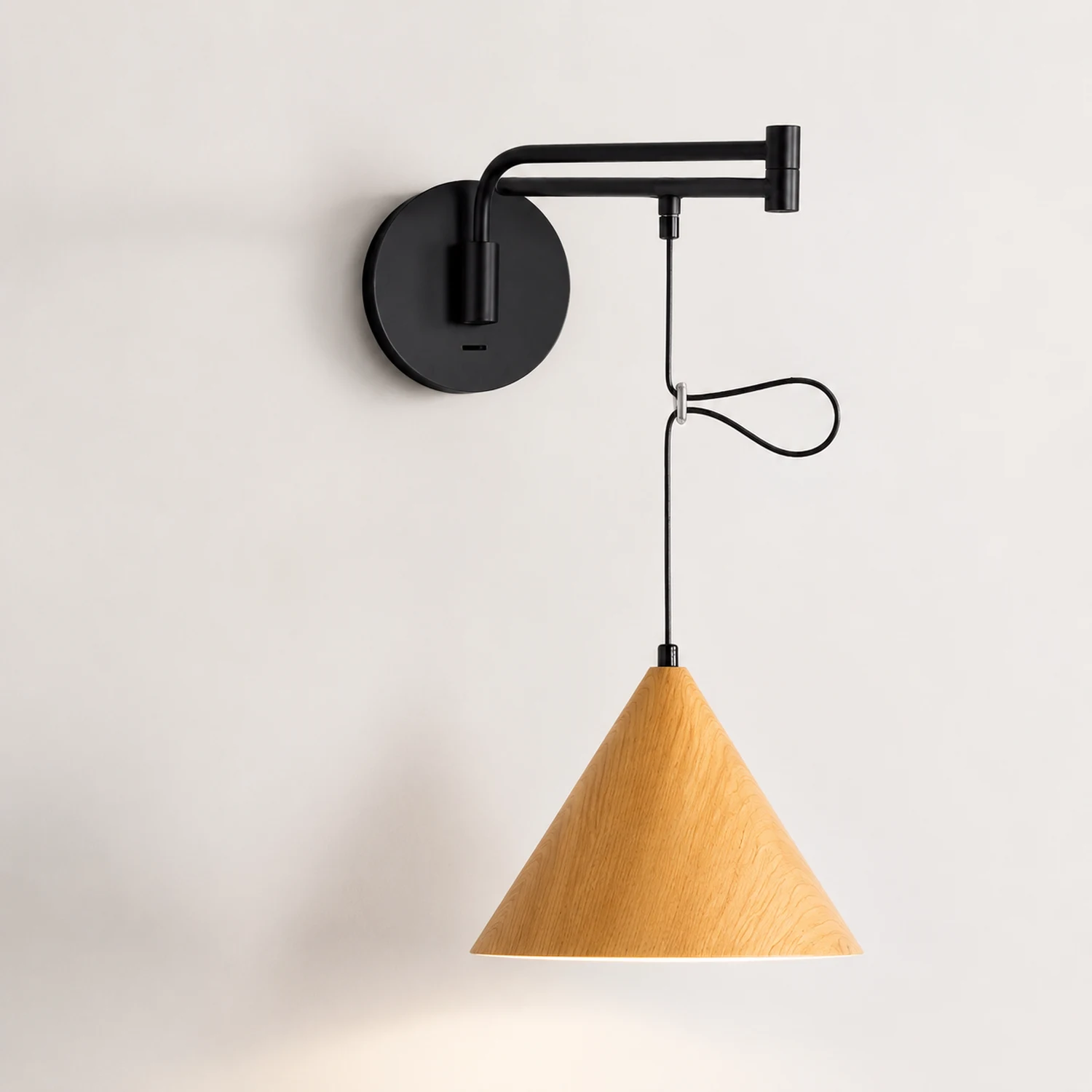 Cone Swing Arm Wall Lamp - Lumpaz