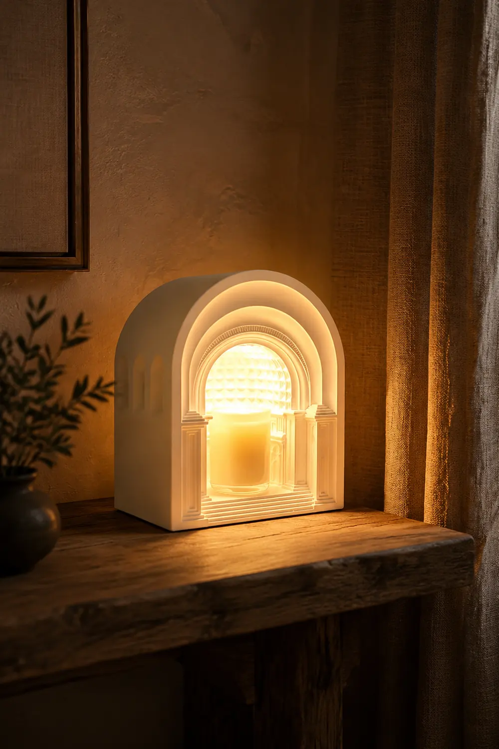 Félicie Aroma-Kerze Schmelzen Tischlampe, 2 Stile - Lumpaz