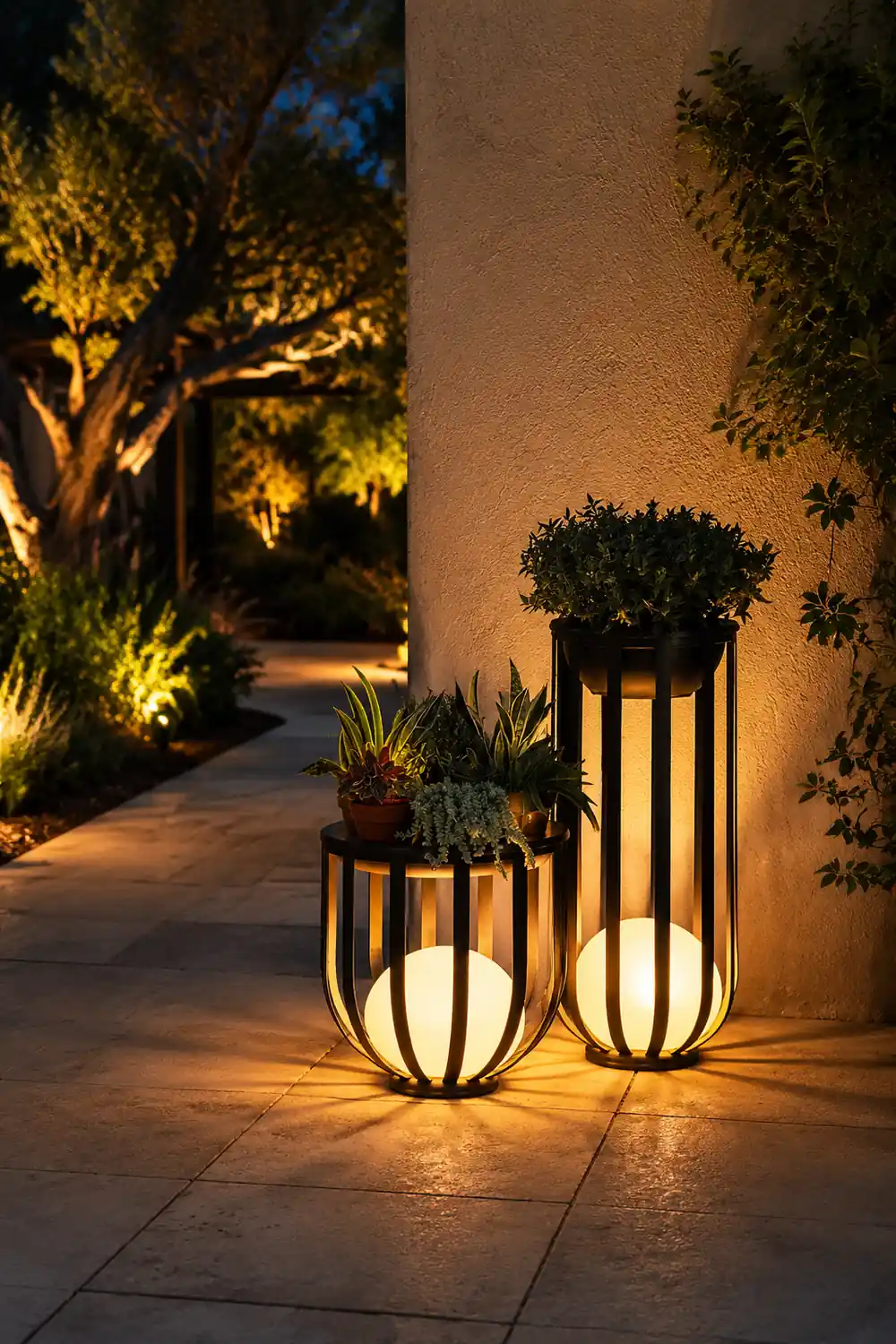 Bols Outdoor Solar Power Garden Lamp - Lumpaz