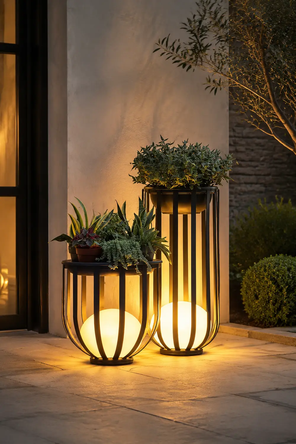 Bols Outdoor Solar Power Garden Lamp - Lumpaz