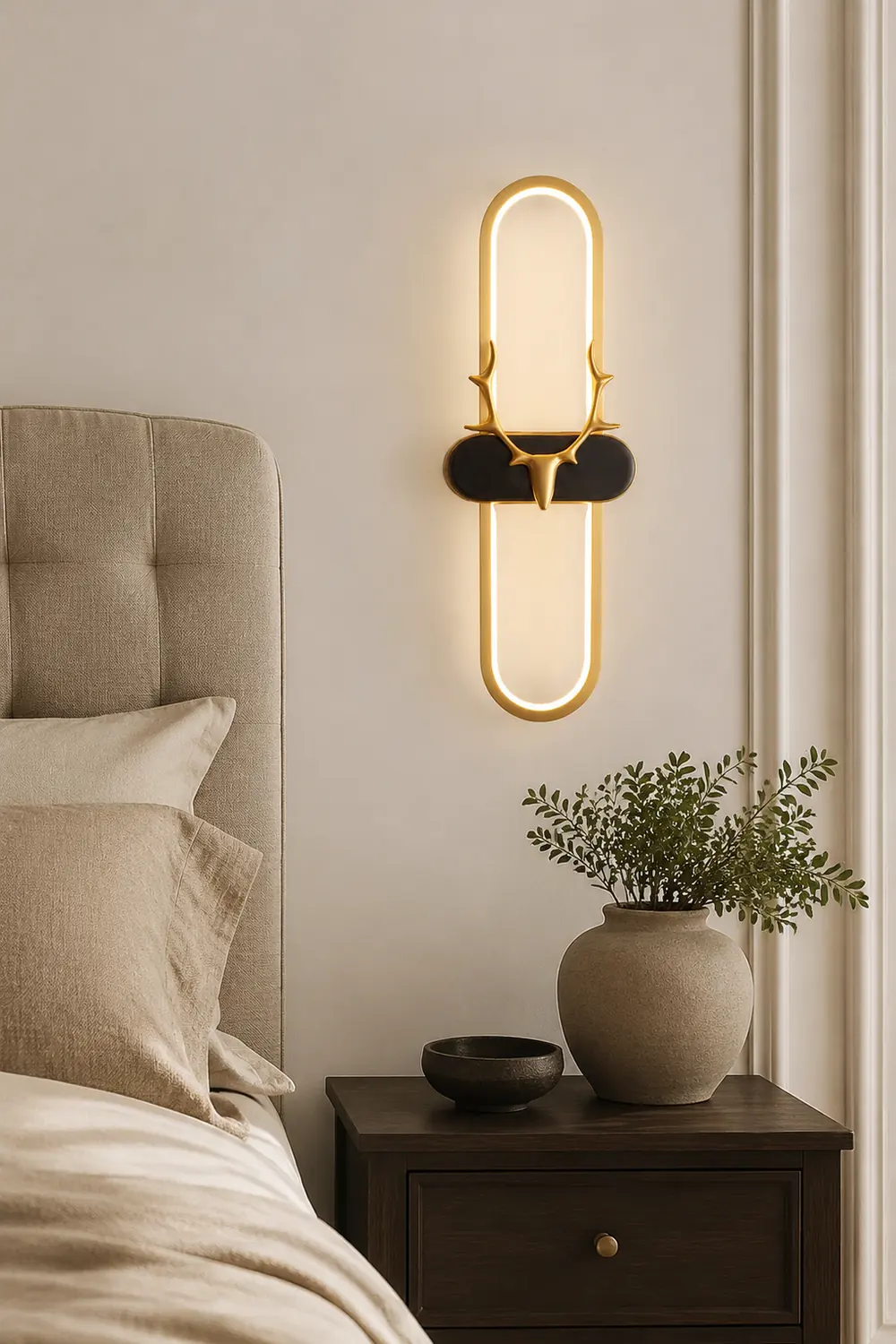 Antlers Halo Wall Lamp - Lumpaz