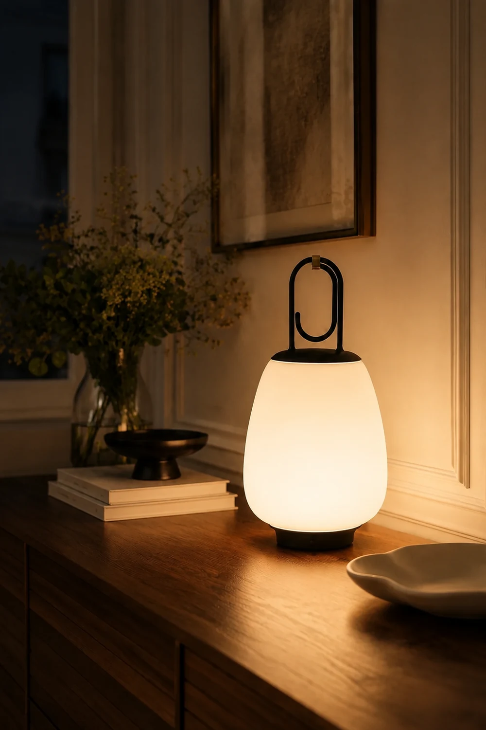 Portable Lantern Built-in Battery Table Lamp - Lumpaz
