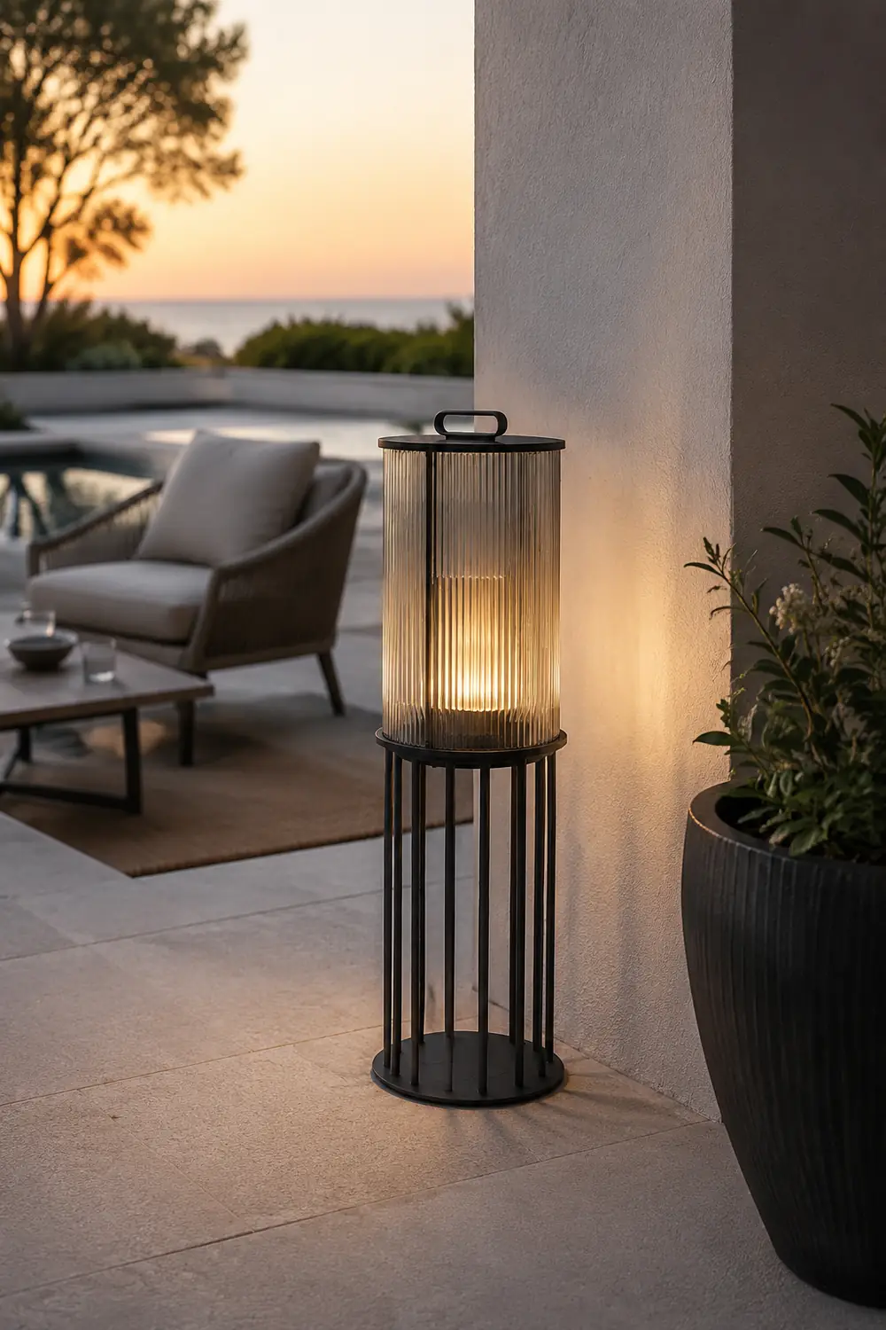 Ambient Line Lantern Garden Lights - Lumpaz