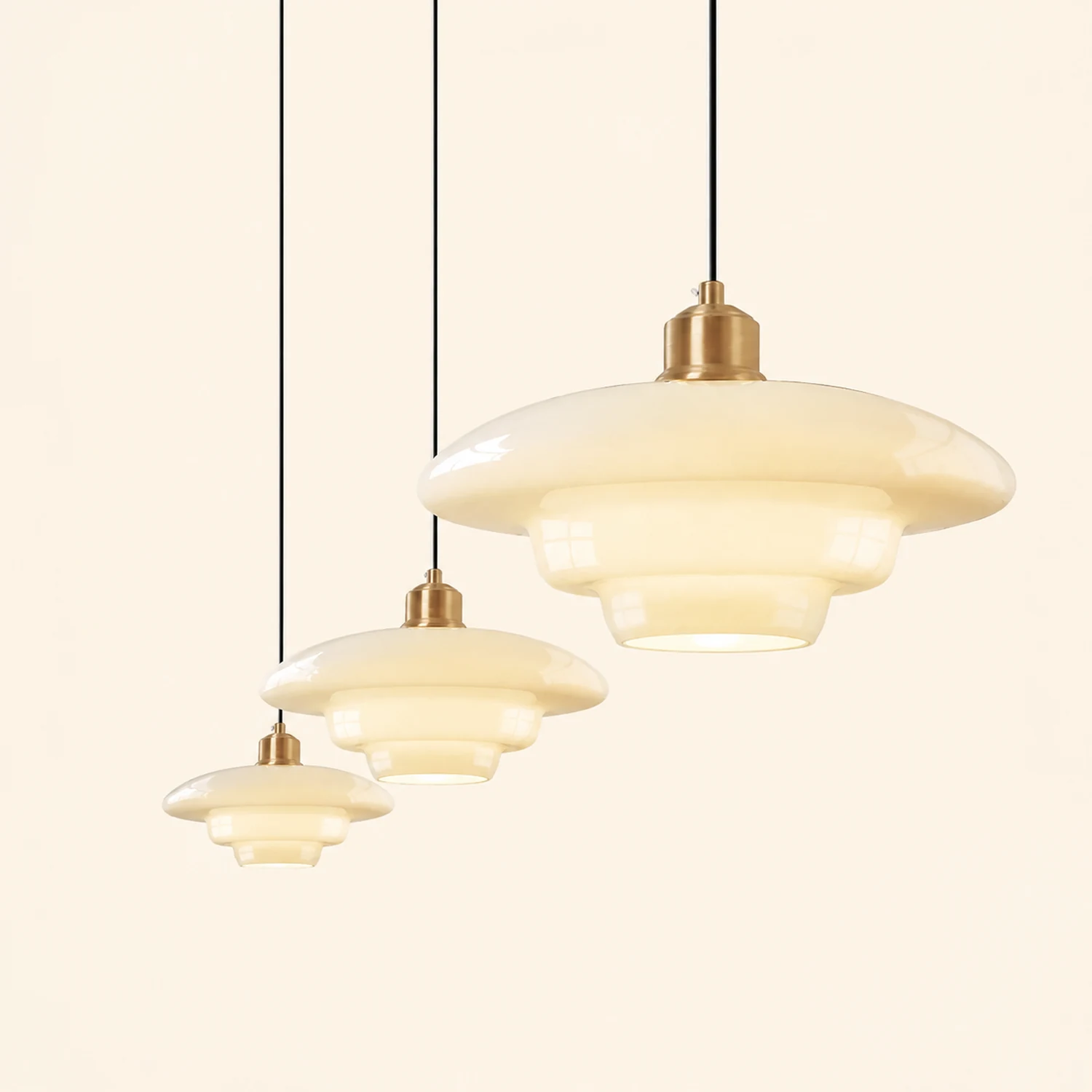 Nordic Minimalist Glass Pendant Light - Lumpaz