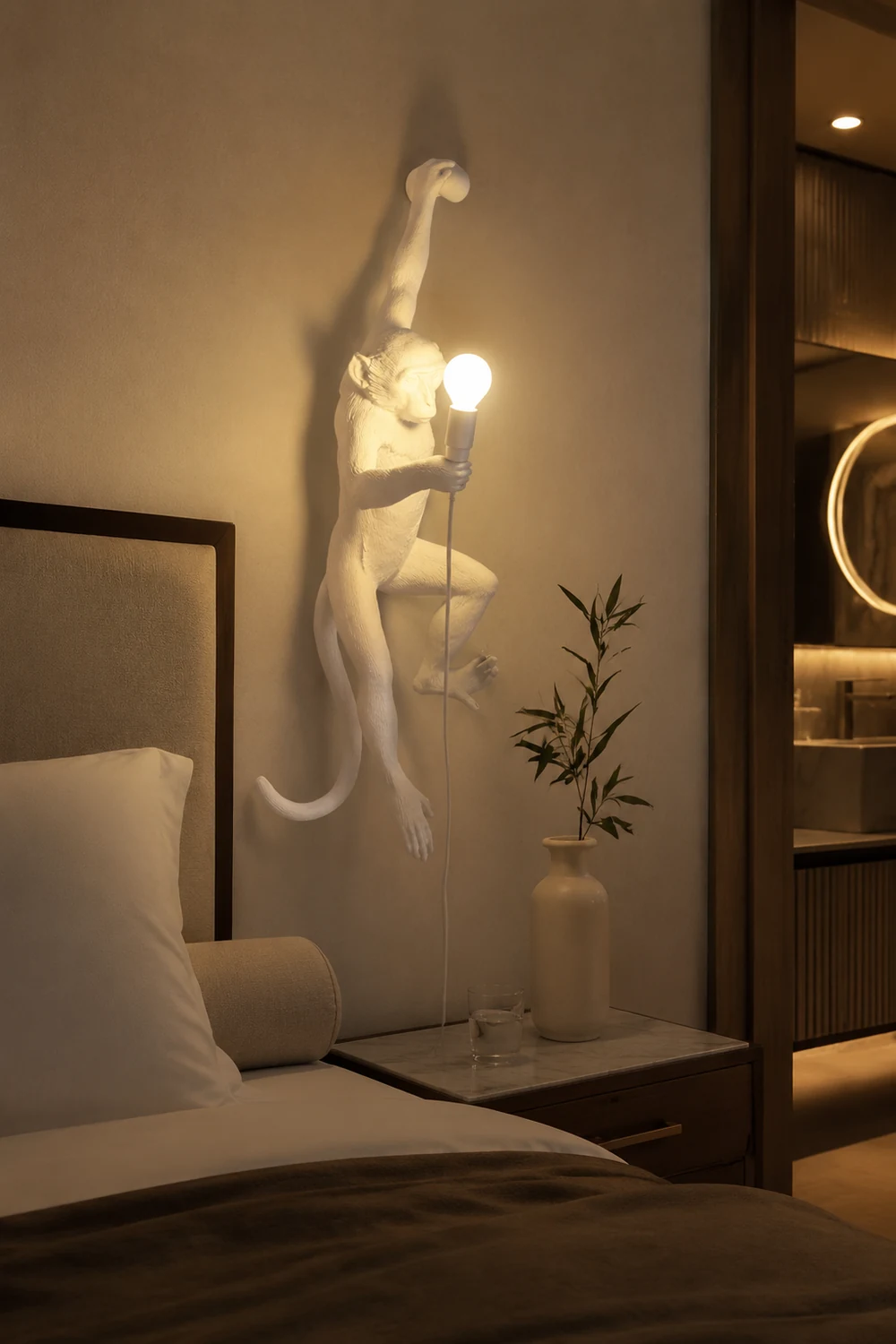 Monkey Wall Lamp - Lumpaz