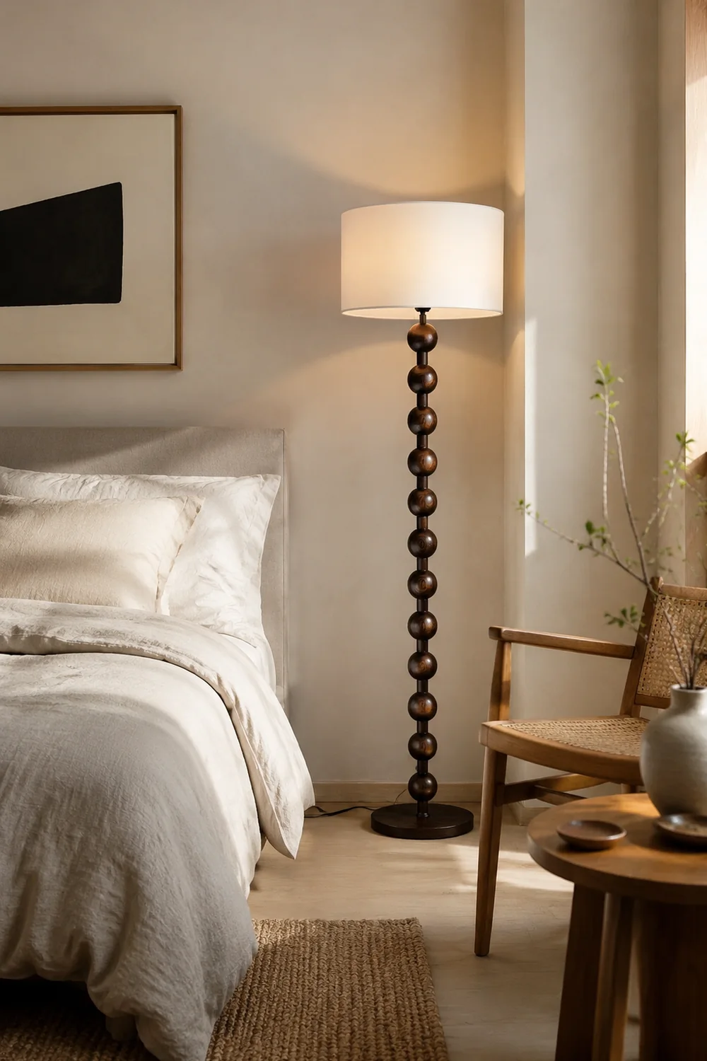 Hugo Barbell Floor Lamp - Lumpaz