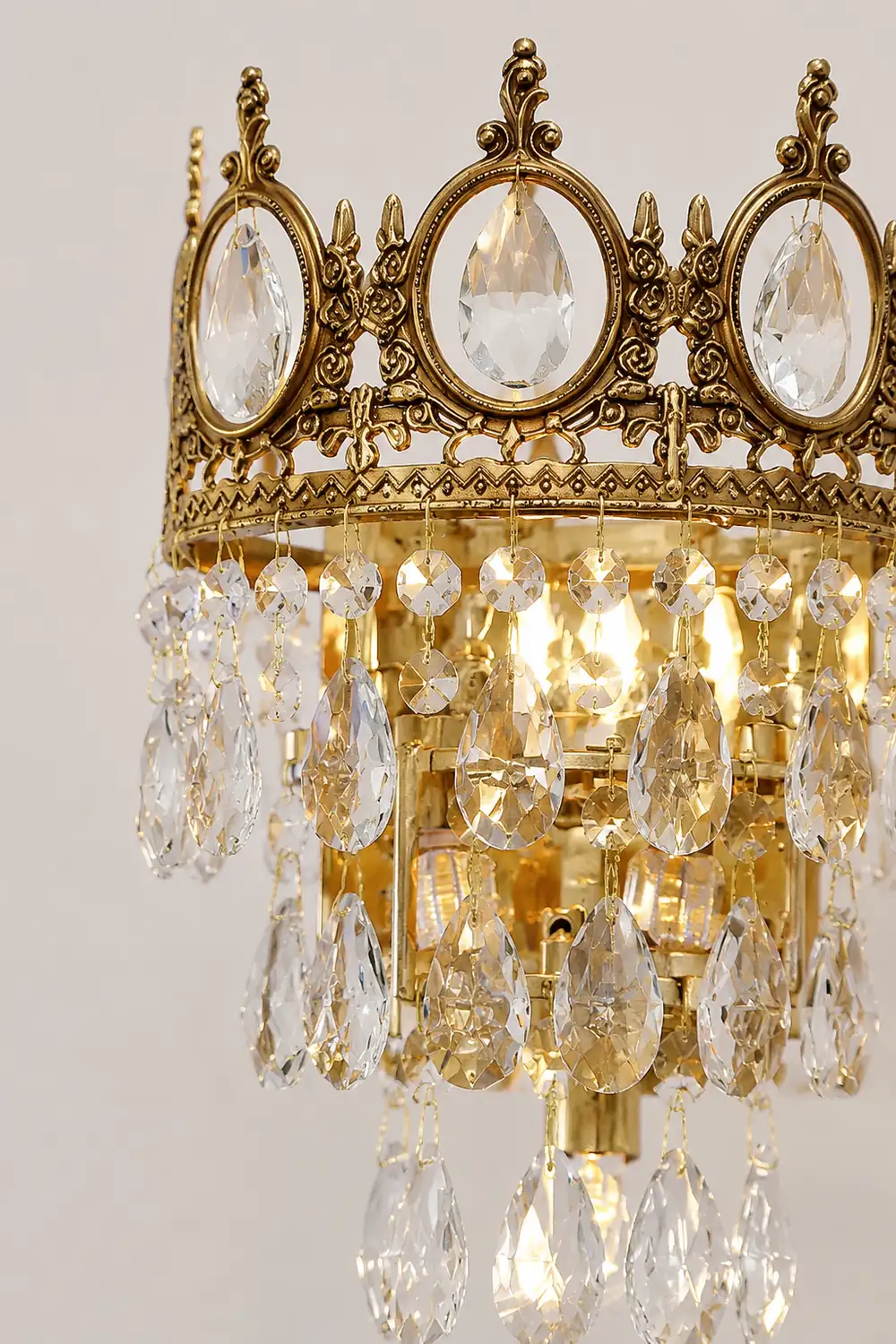 Vintage Crystal  Wall lamp - Lumpaz