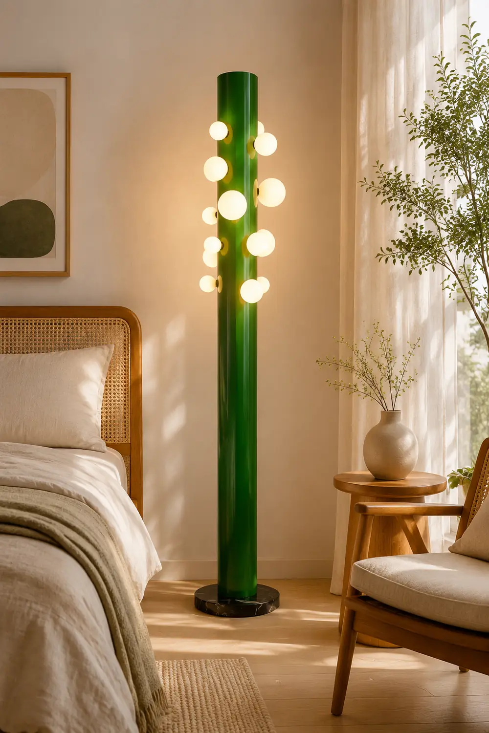 Green Apes Floor Lamp - Lumpaz