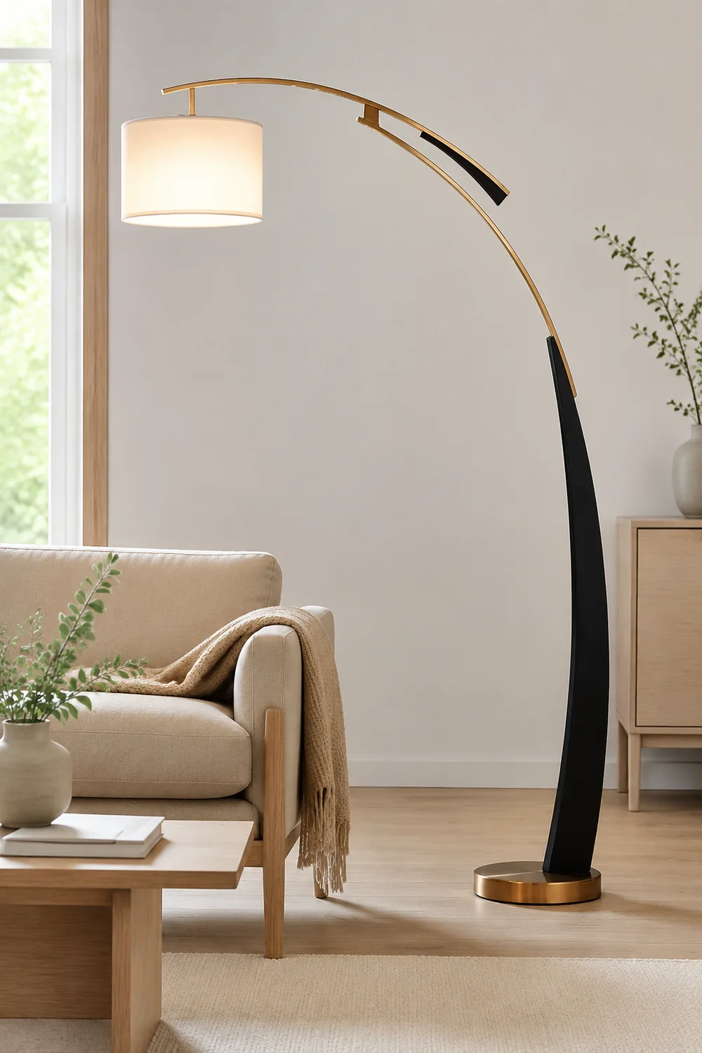 Matterhorn Arc Floor Lamp - Lumpaz