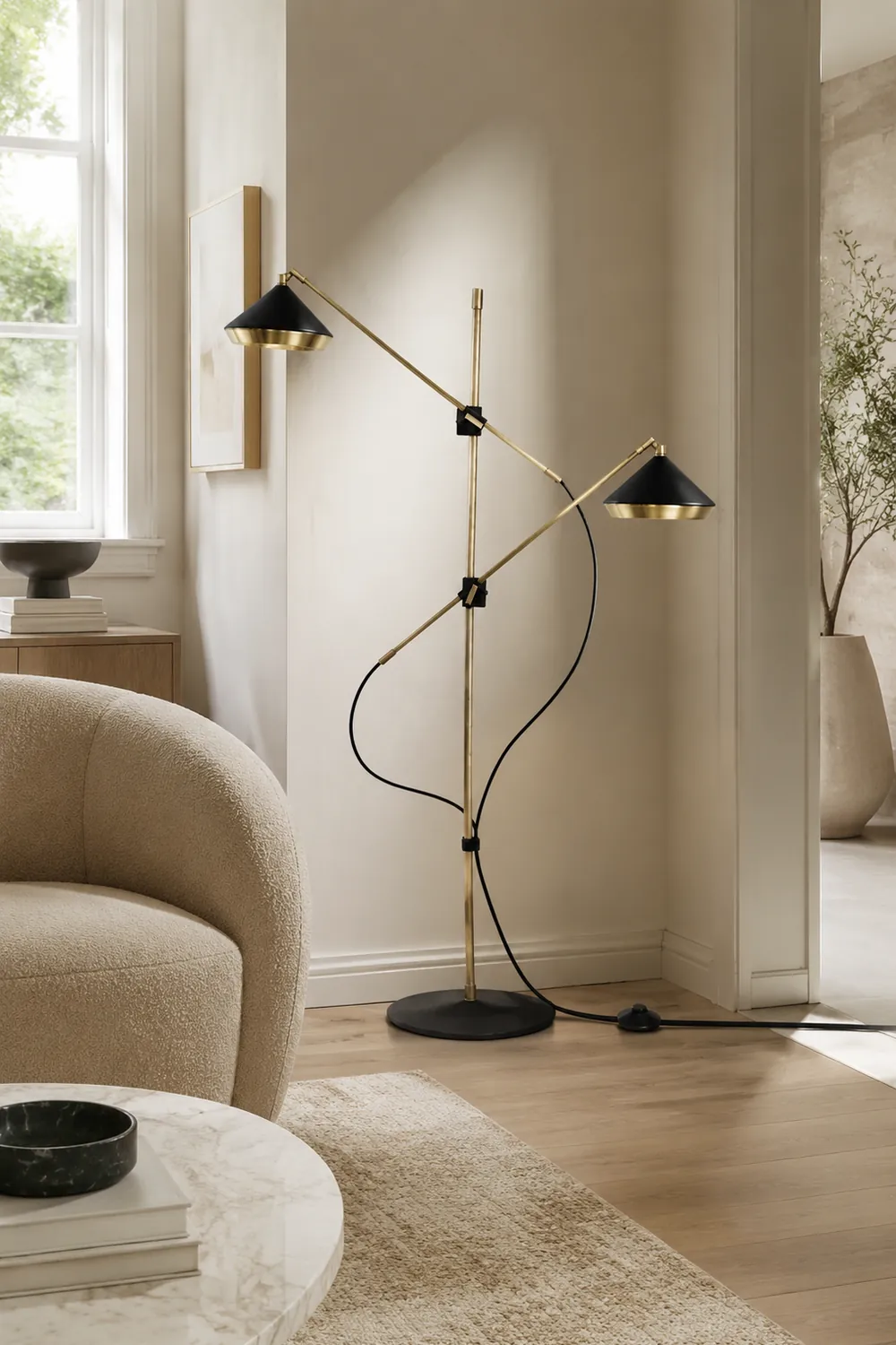 Shear Floor Lamp - Lumpaz