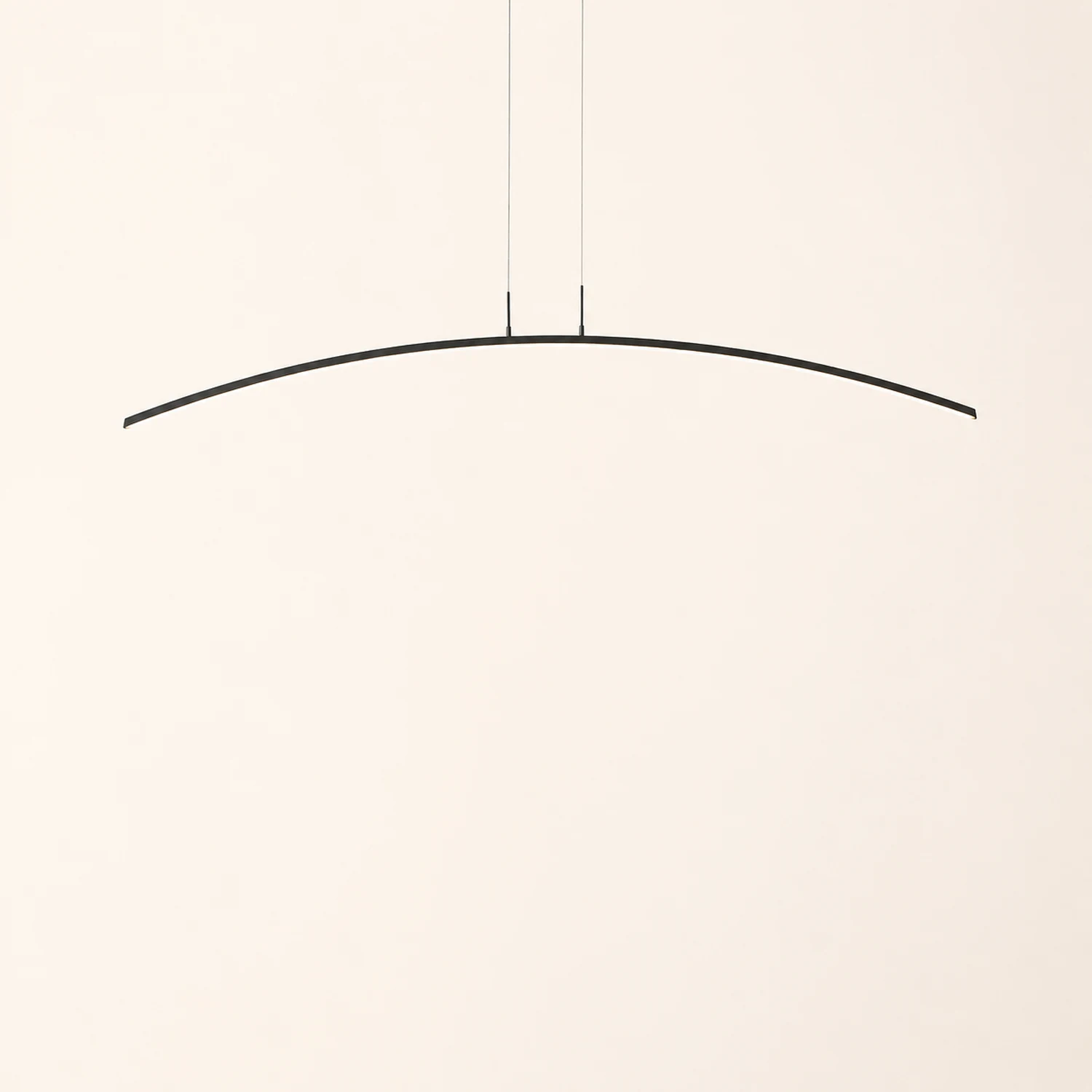 Edge Modern Minimalist Linear LED Pendelleuchte Schwarz/Weiß Esszimmer Metall Dimmbar - Lumpaz