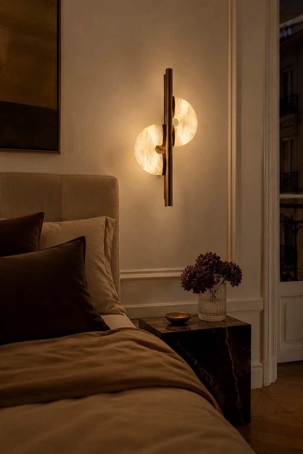 Dolly Alabaster Wall Lamp - Lumpaz