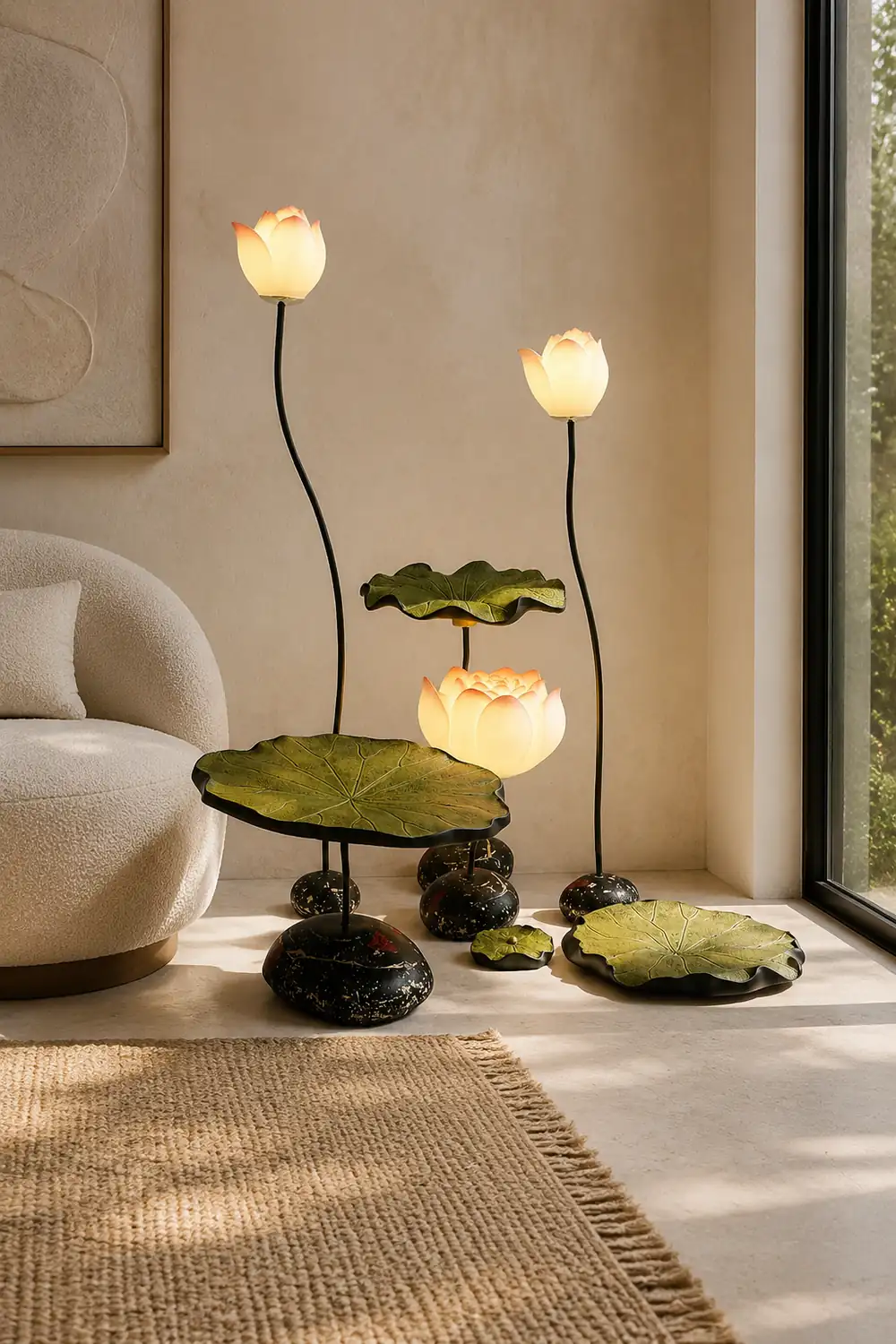 Lotus Floor Lamp - Lumpaz