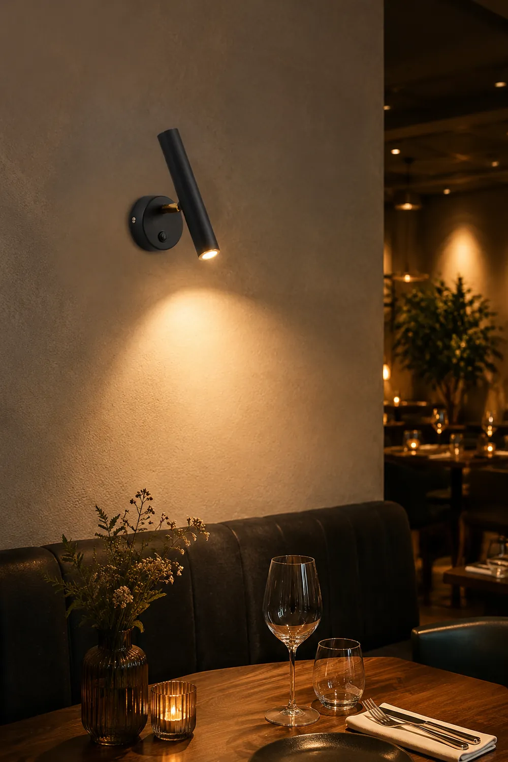 Slender Adjustable Wall Lamp - Lumpaz