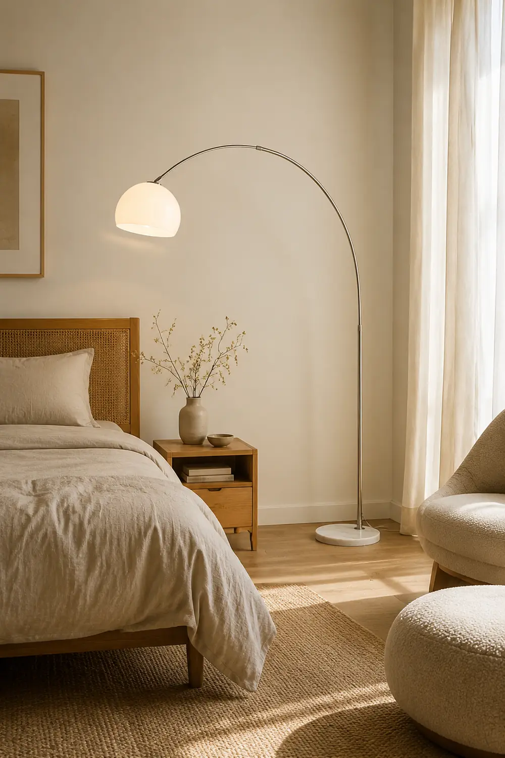 Sneedville Arched Floor Lamp - Lumpaz