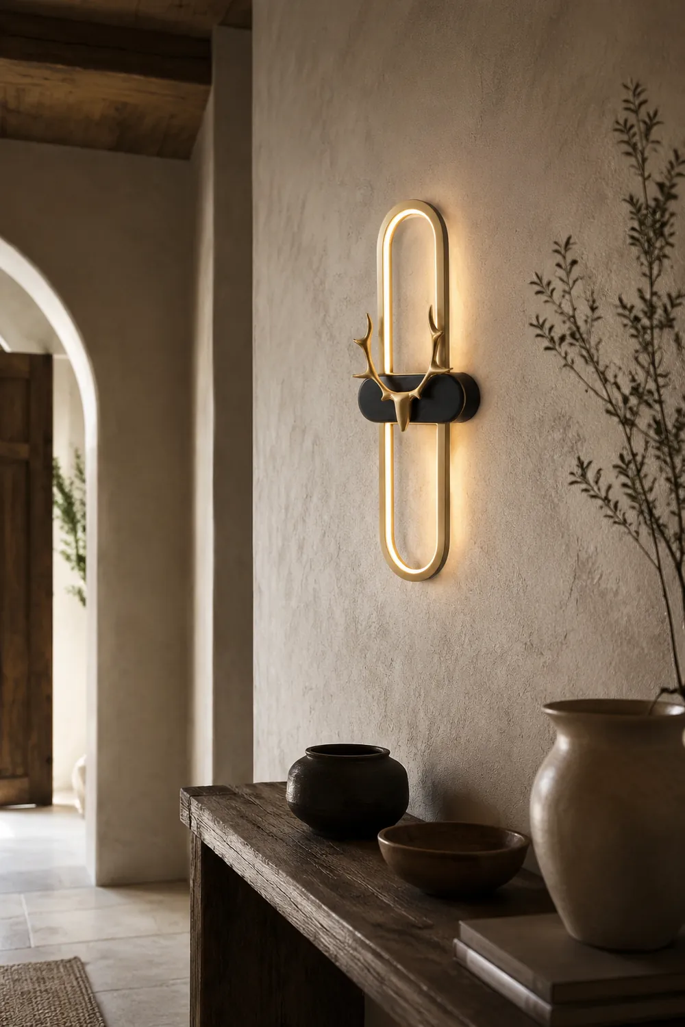 Antlers Halo Wall Lamp - Lumpaz