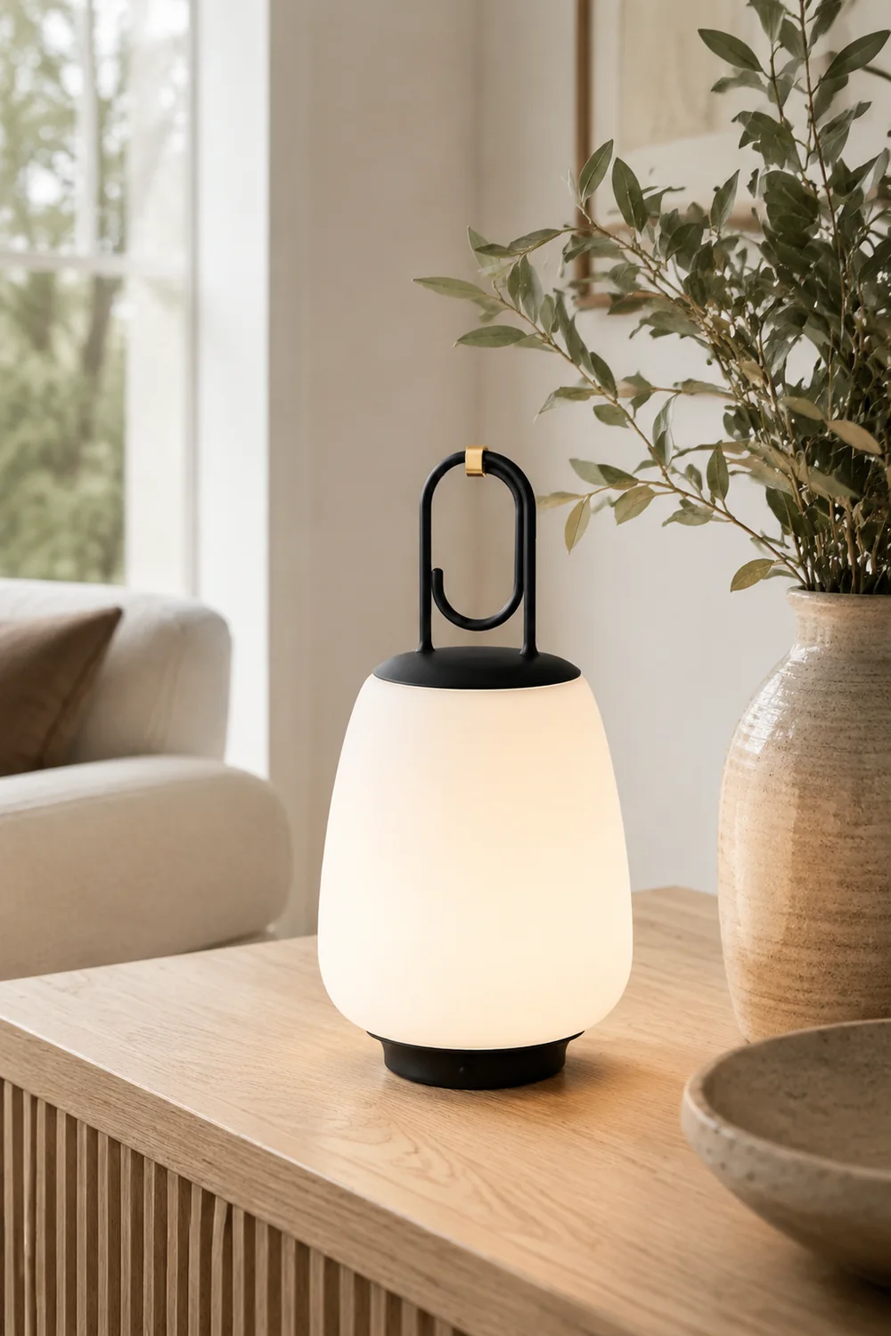 Portable Lantern Built-in Battery Table Lamp - Lumpaz