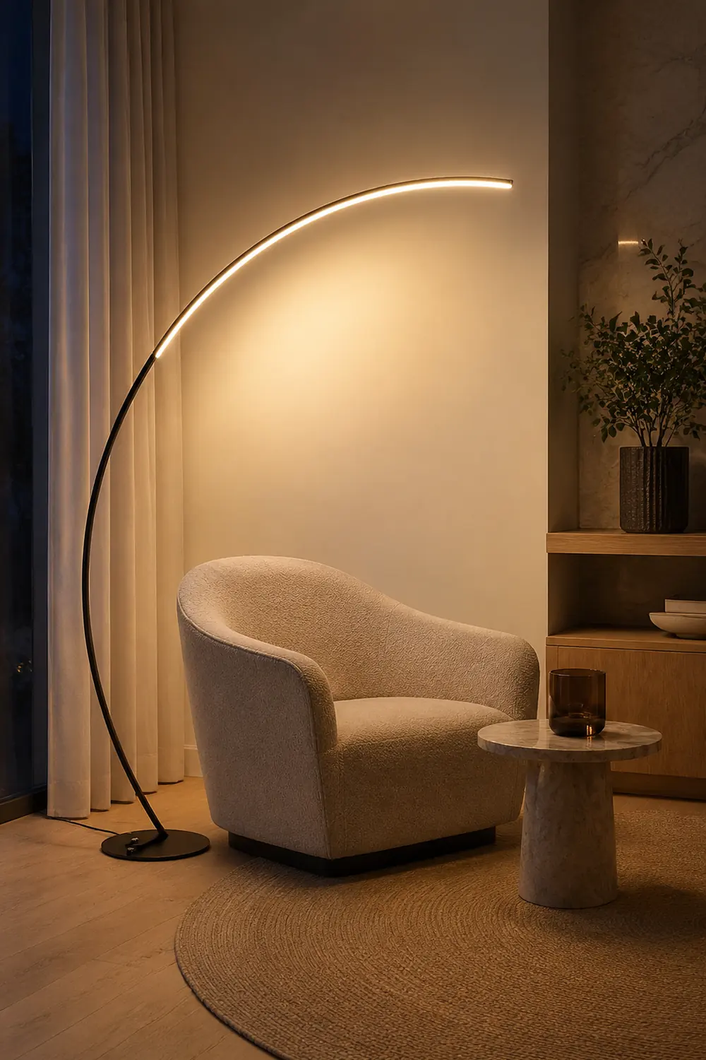 Arc Floor Lamp - Lumpaz