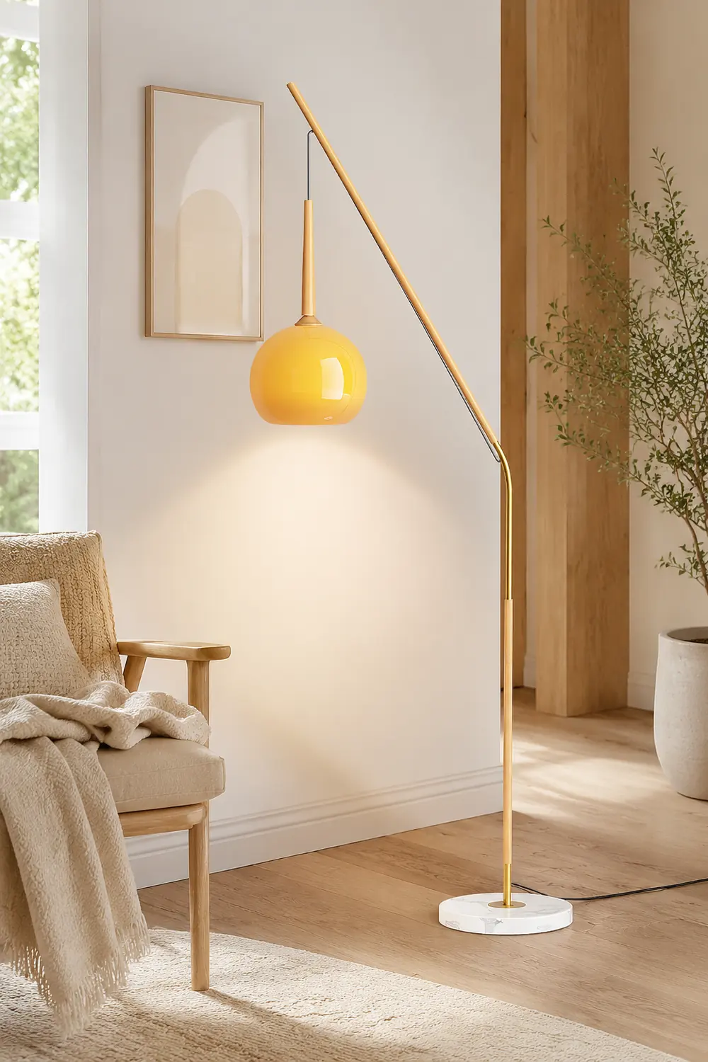 Hulusi Hanging Floor Lamp - Lumpaz