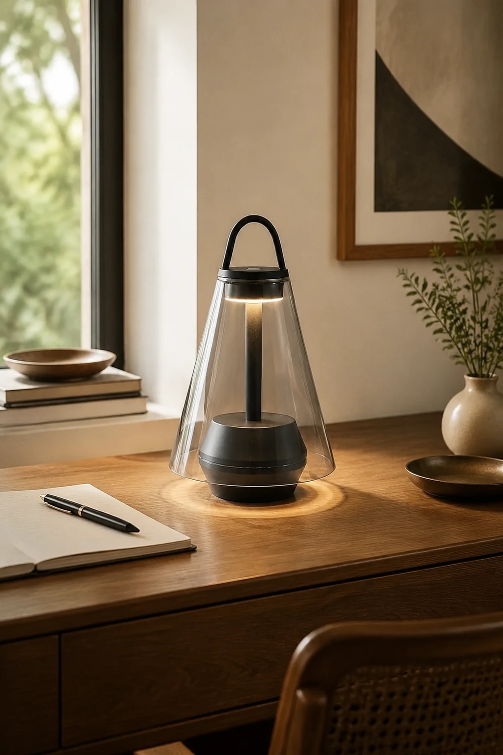 Shuttle Built-in Battery Table Lamp - Lumpaz