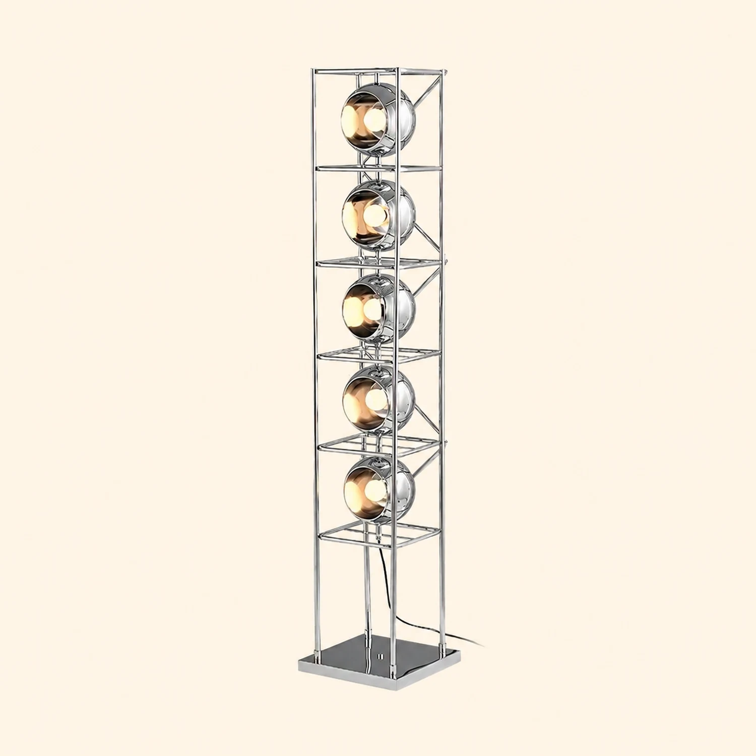 Tower of Spheres Floor Lamp - Lumpaz