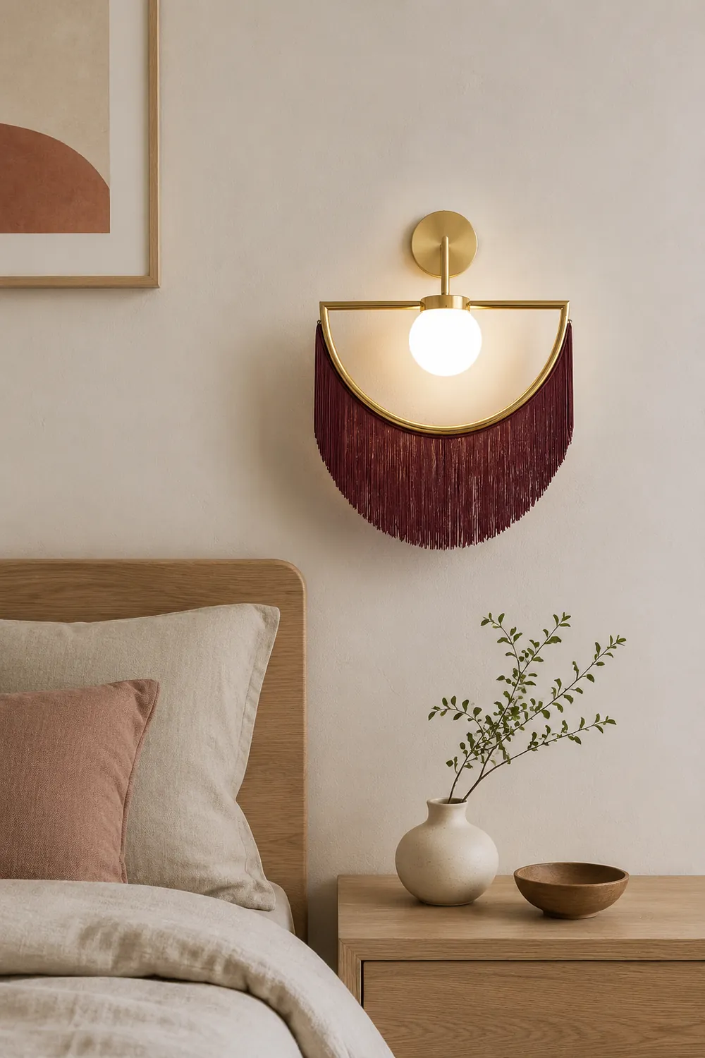 Wink Tassel Cute Wall Lamp - Lumpaz