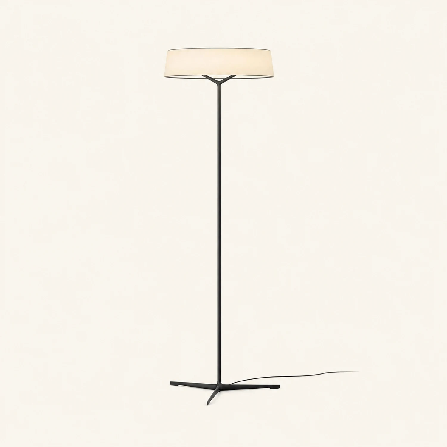 Paper Glow Circular Floor Lamp - Lumpaz