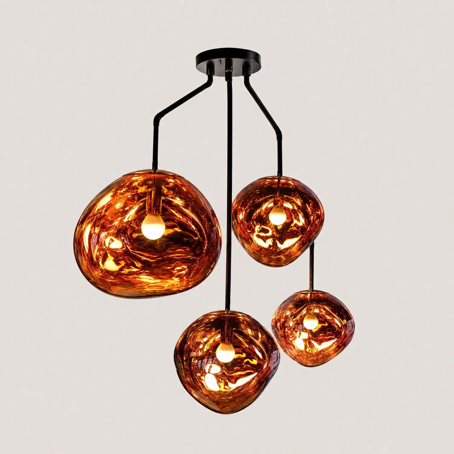 Modern Art Deco Irregular Bubble Pendant Light For Dining Room - Lumpaz
