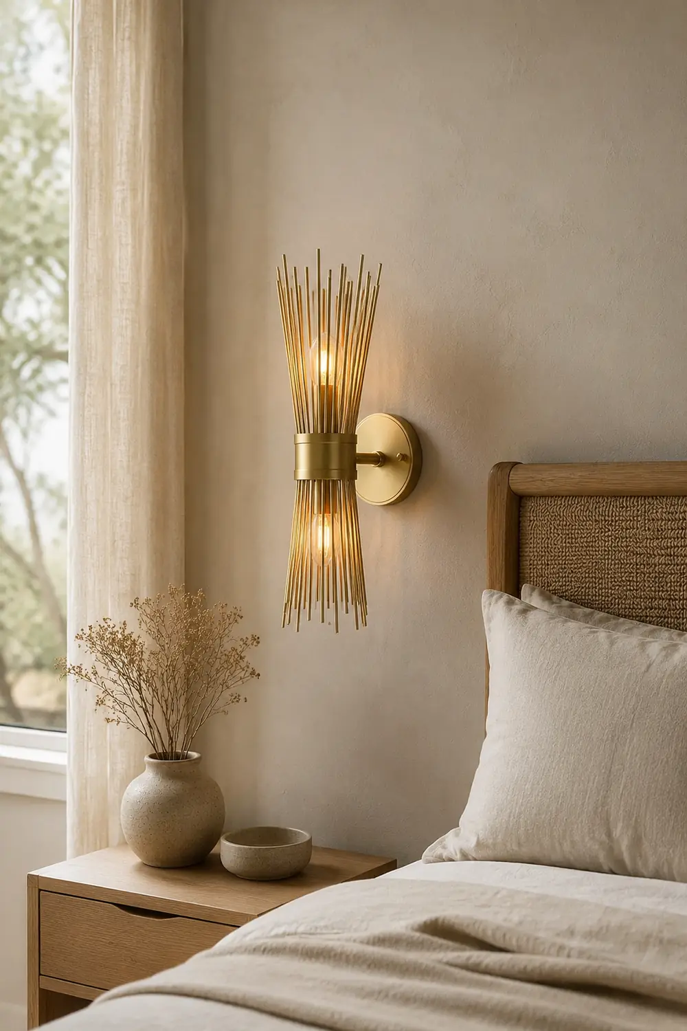 Jovenko Candle Wall Light - Lumpaz