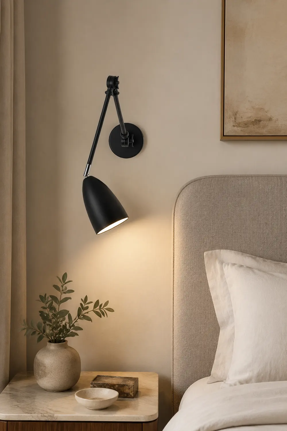 Adjustable Swing Arm Wall Lamp - Lumpaz