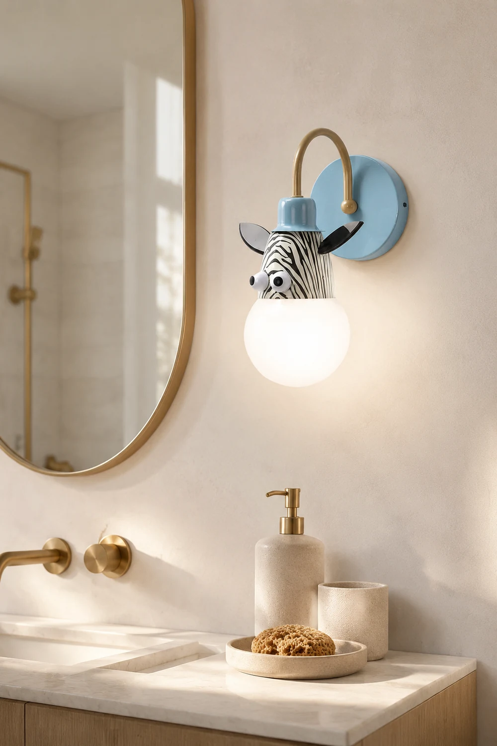 Cartoon Animal Kids Wall Lamp - Lumpaz