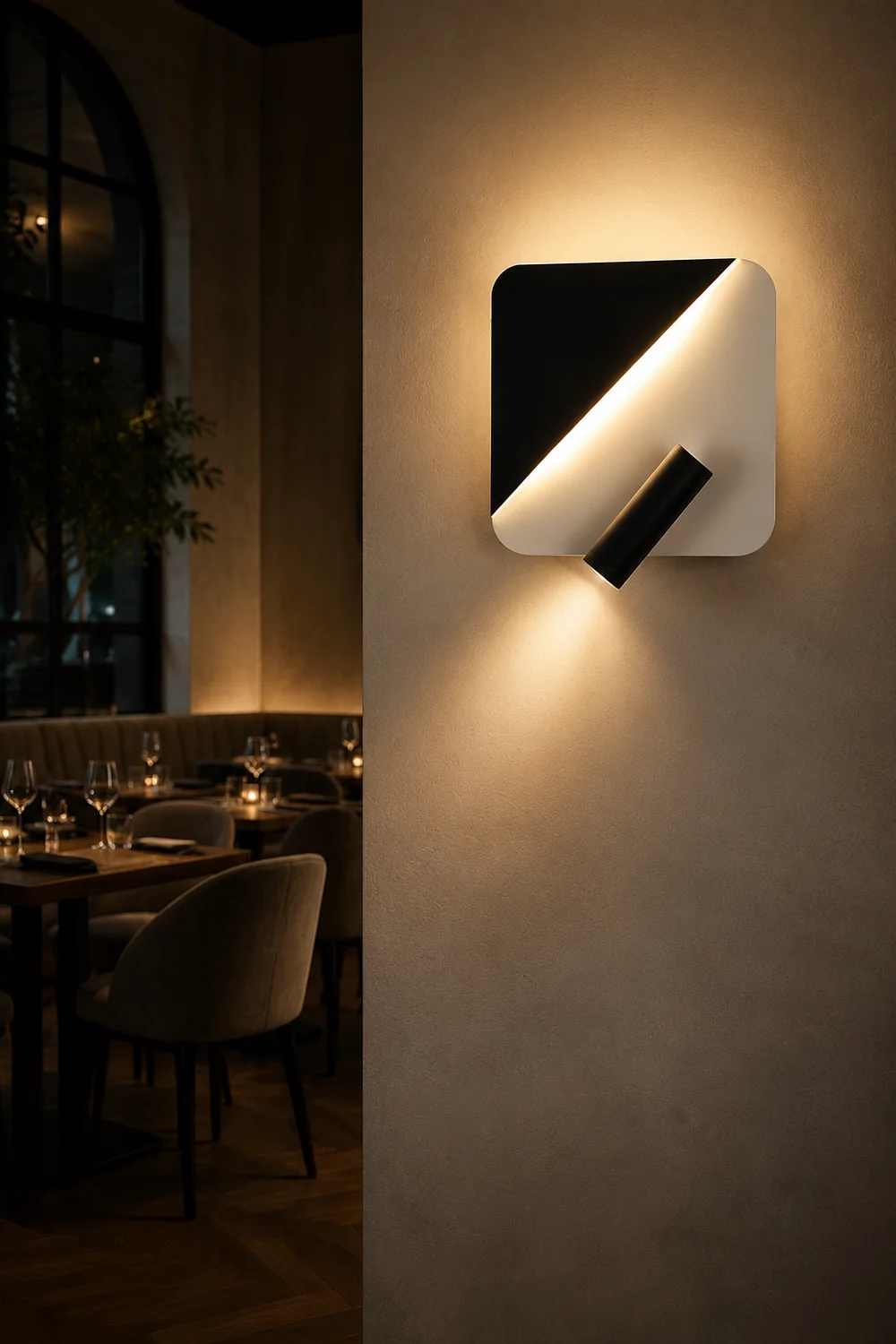 Kneeland Rotatable Wall Lamp - Lumpaz