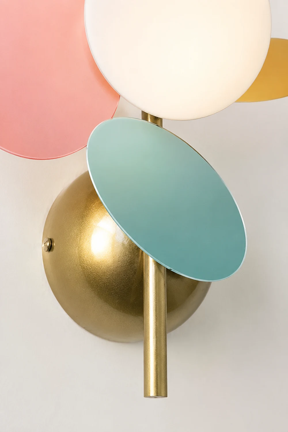 Round Macaron Wall Lamp - Lumpaz