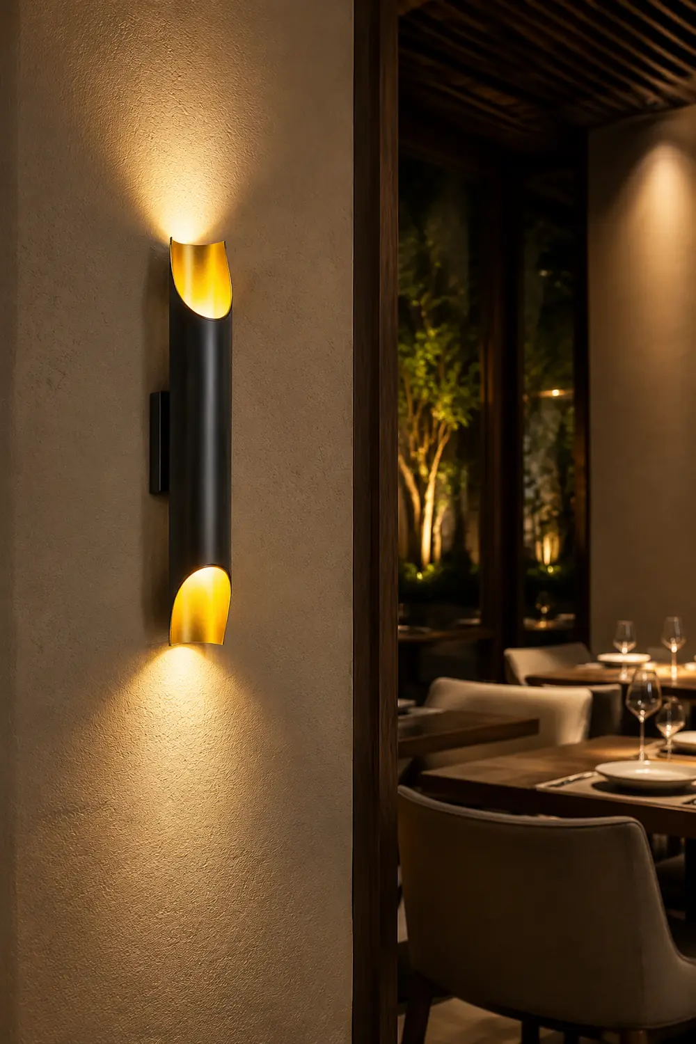 Abigali Straight Wall Lamp - Lumpaz
