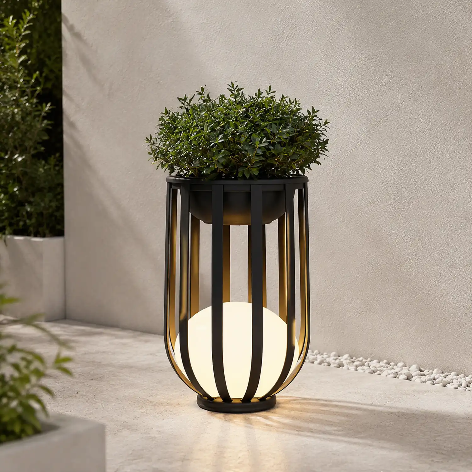 Bols Outdoor Solar Power Garden Lamp - Lumpaz