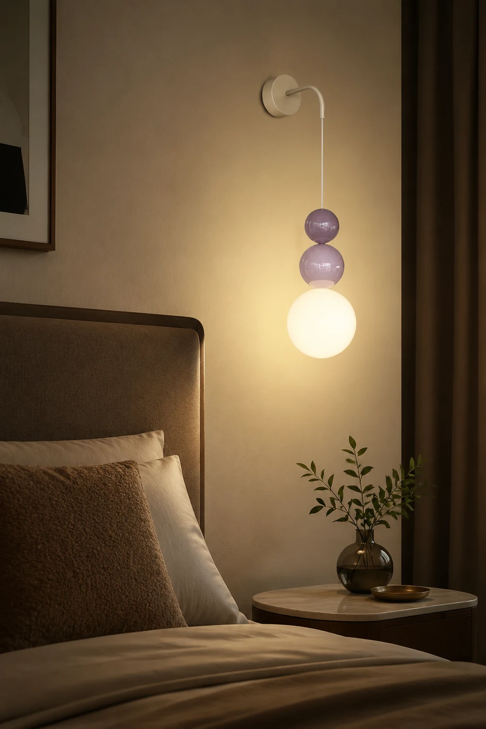 Acrylic Three Ball Wall Lamp - Lumpaz