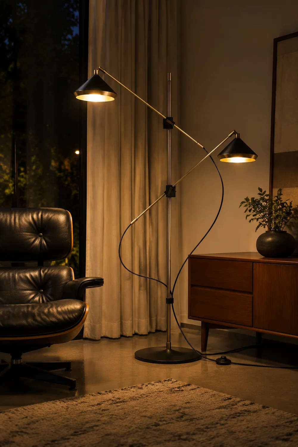 Shear Floor Lamp - Lumpaz