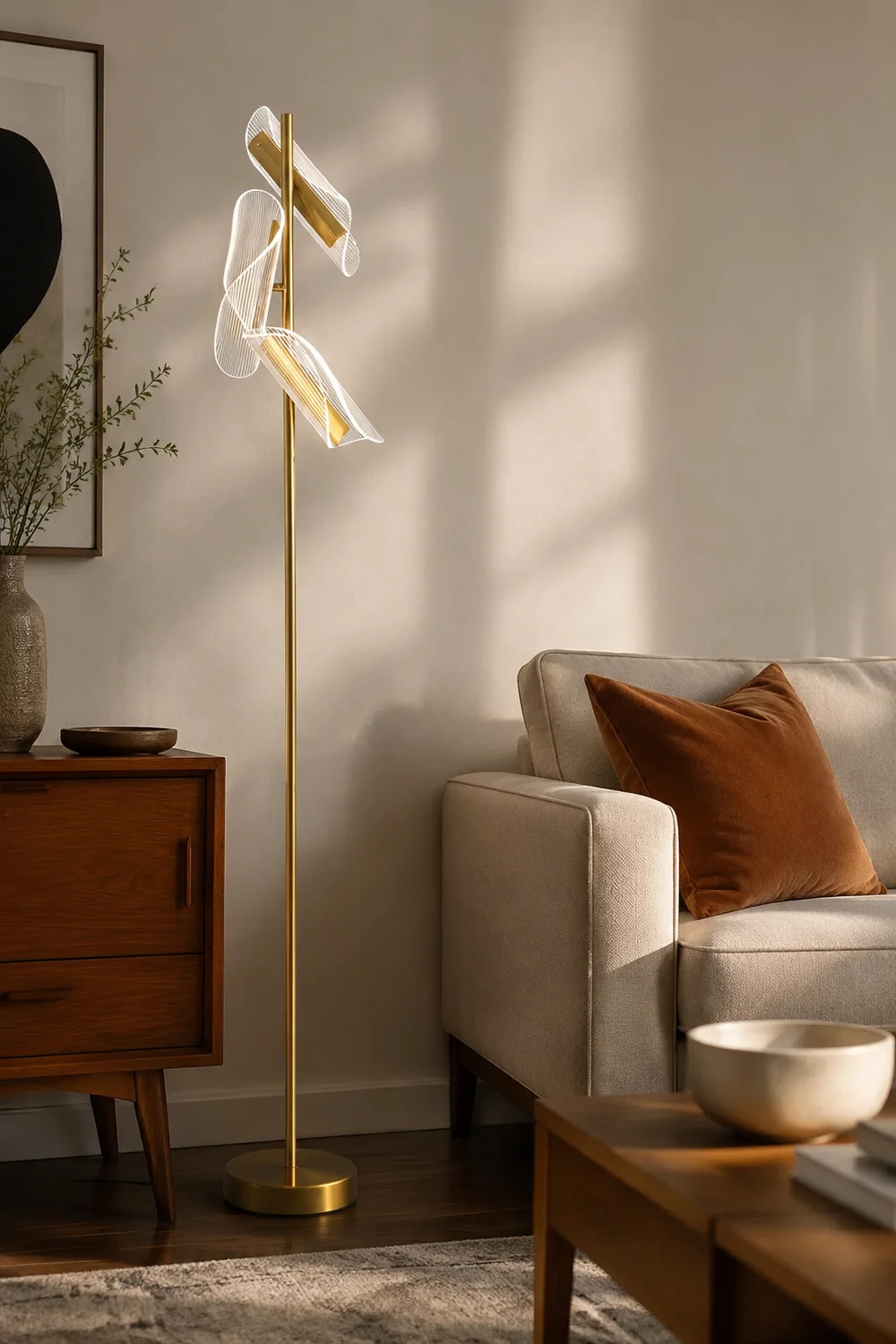 Flame Floor Lamp - Lumpaz