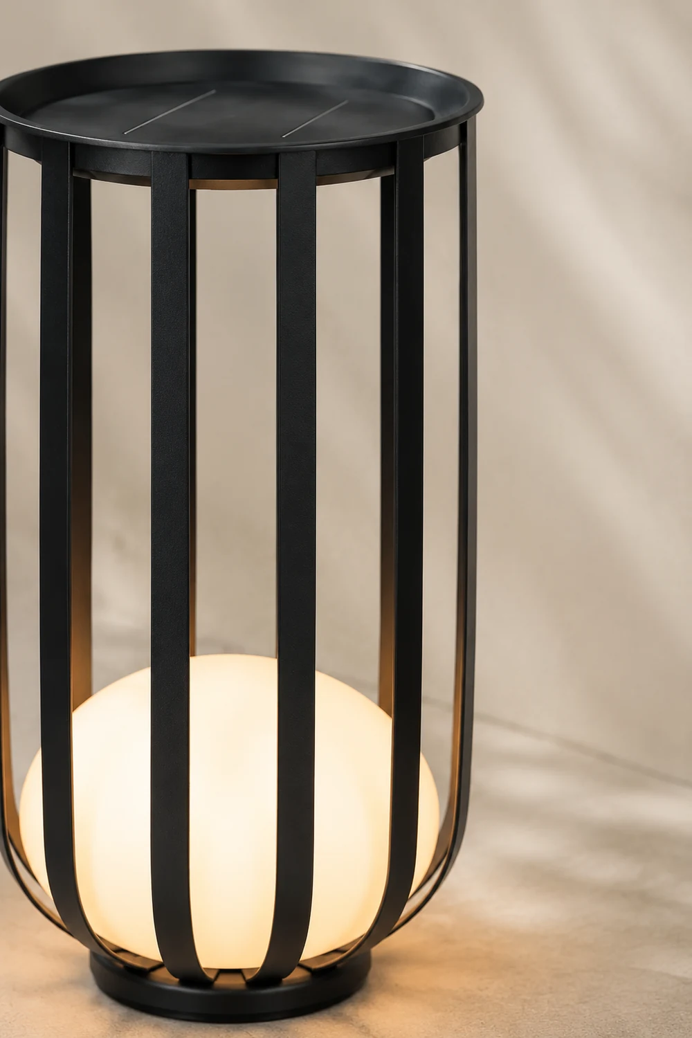 Bols Outdoor Garden Lamp with Solar Panel - Lumpaz