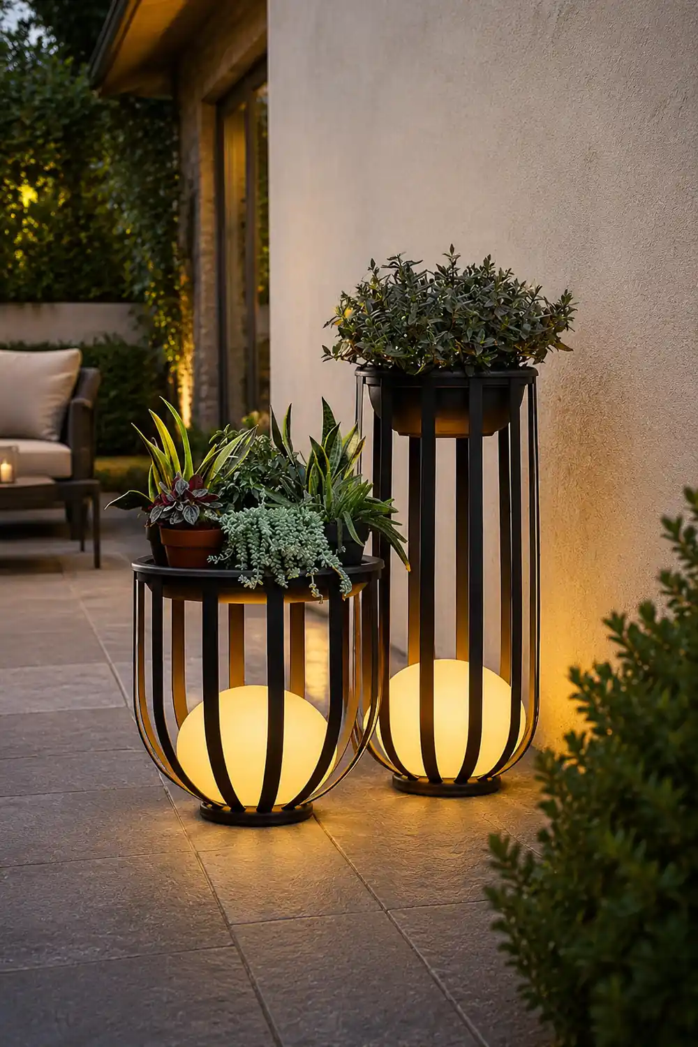 Bols Outdoor Solar Power Garden Lamp - Lumpaz