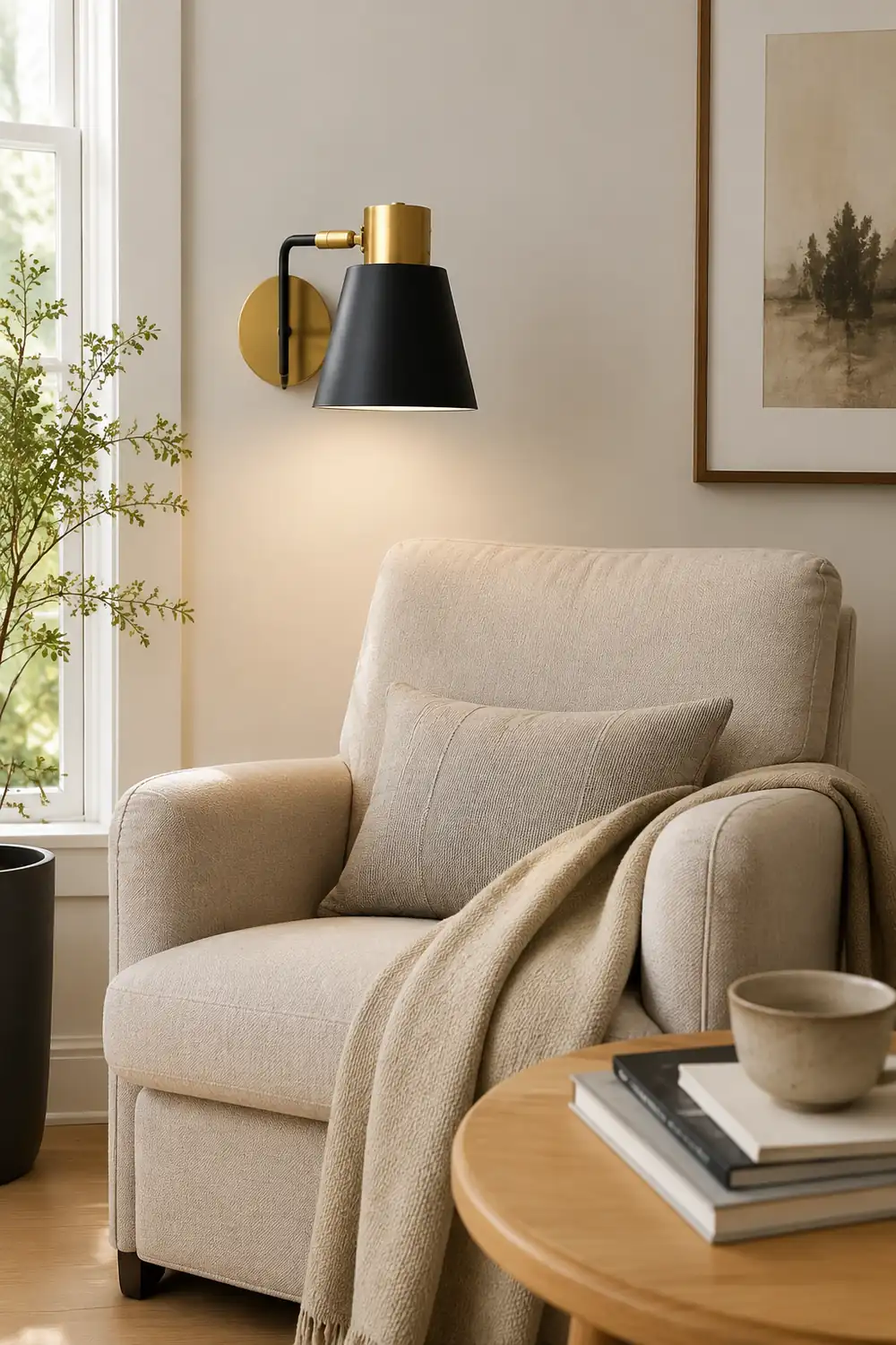 Adjustable Armed Wall Lamp - Lumpaz