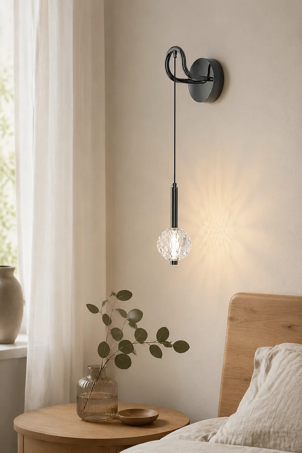 Barletta Crystal Wall Lamp - Lumpaz