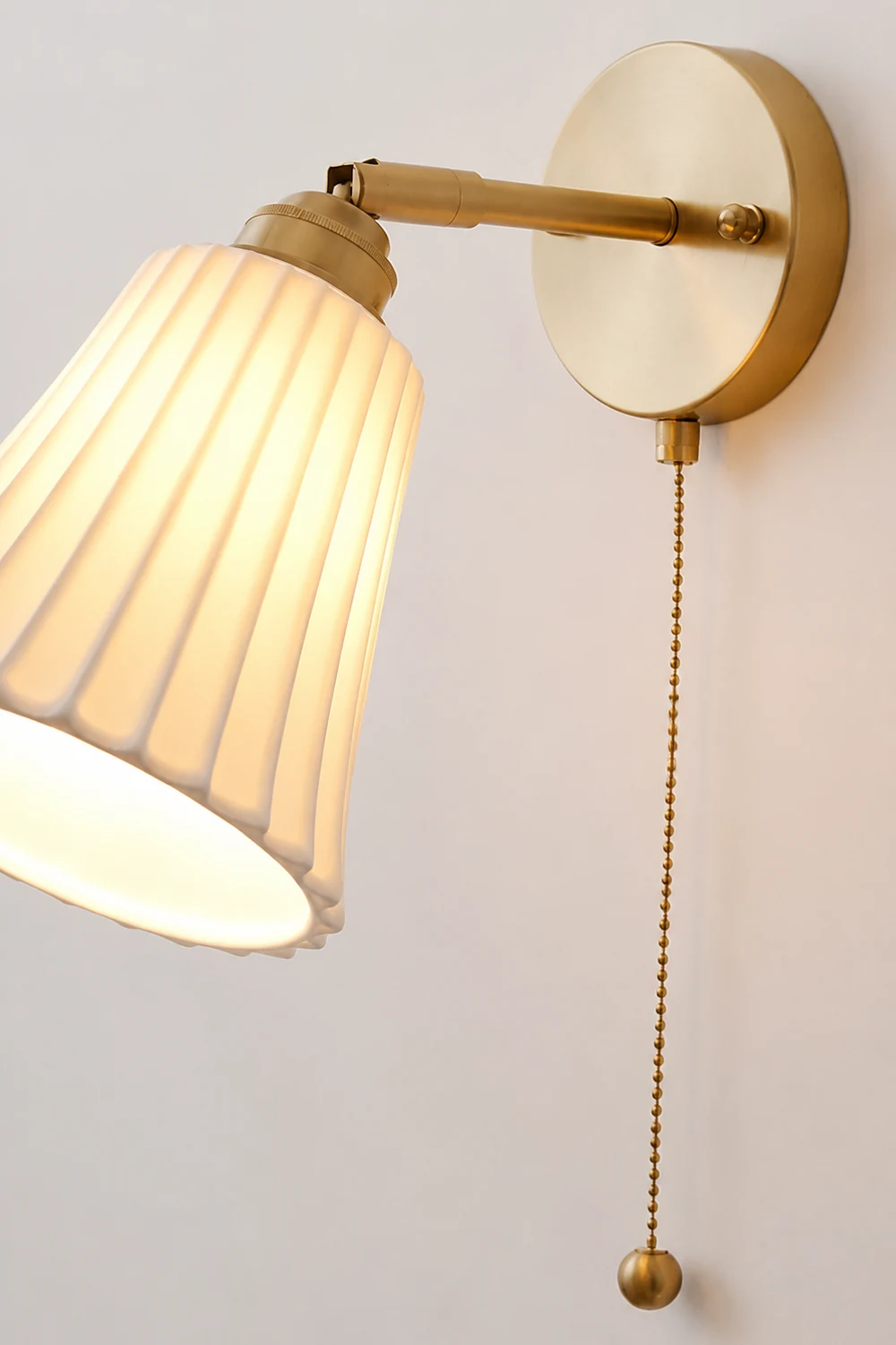 Trumpet Ceramic Wall Light - Lumpaz
