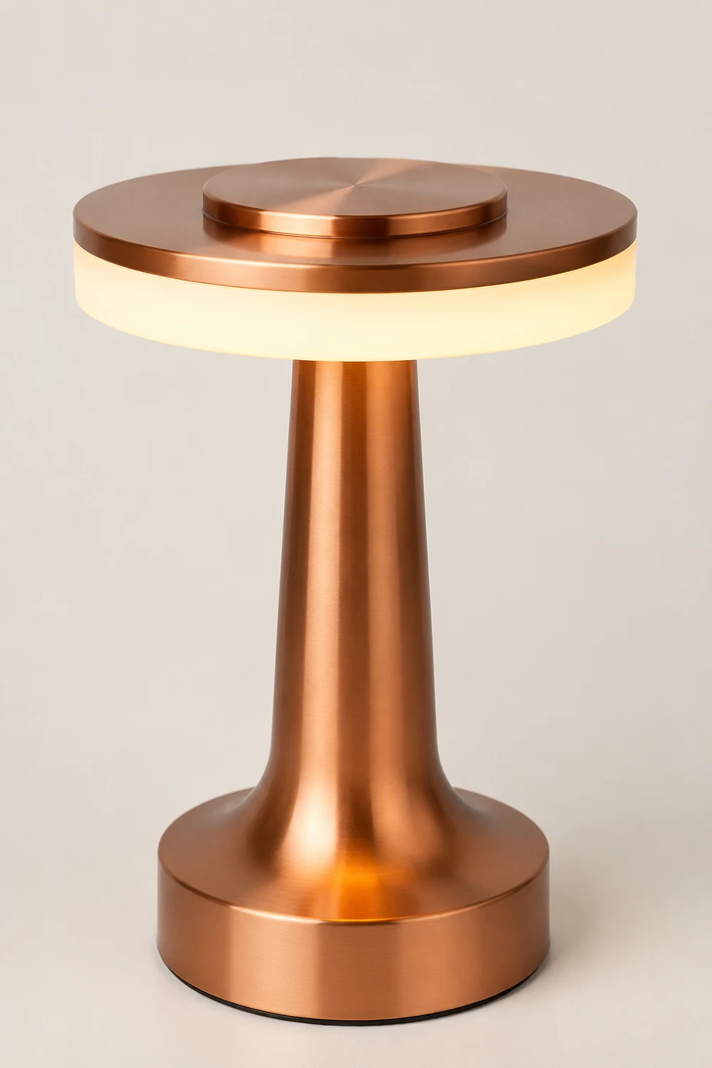 Salgado Modern Pilz Tischleuchte Metall, Bronze/Gold/Silber， Wohnzimmer - Lumpaz