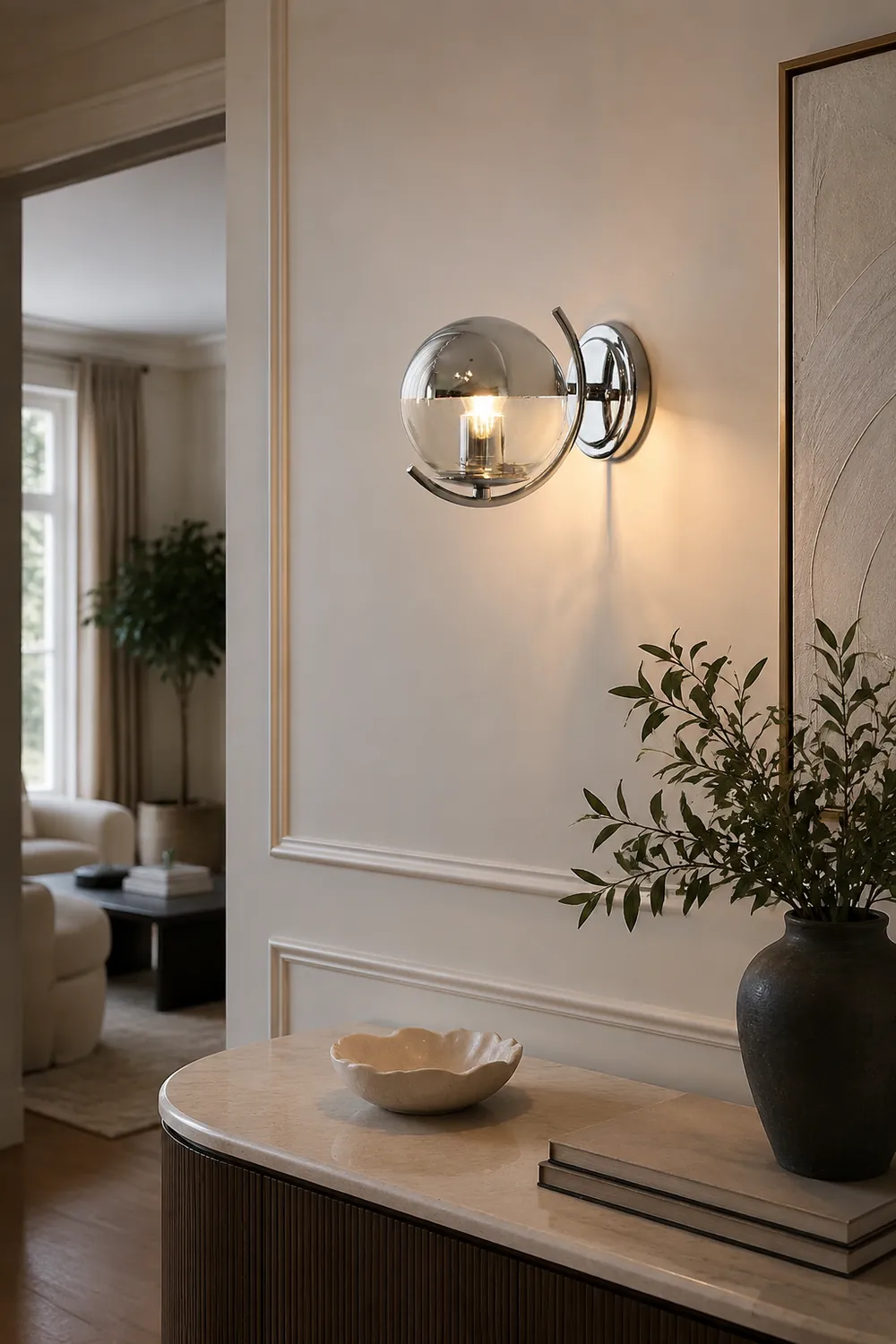Space Ball Wall Lamp - Lumpaz