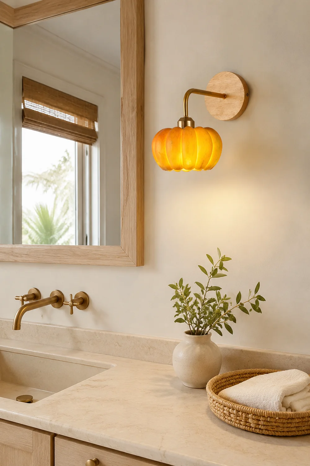 Pumpkin Wall Light - Lumpaz