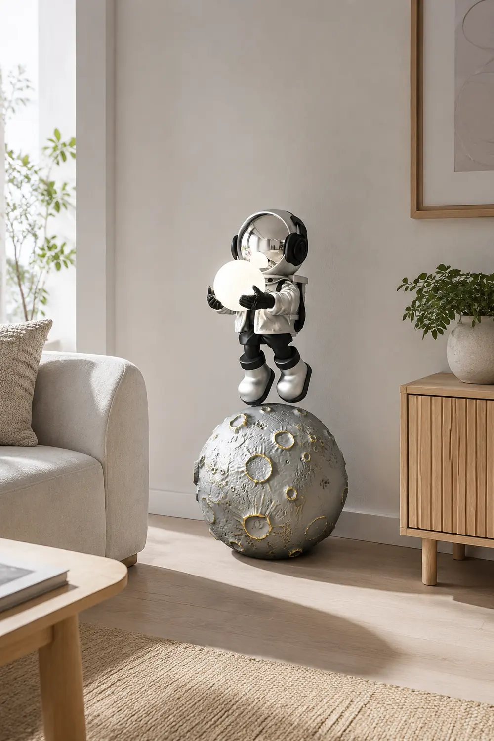 Diver Astronaut Built-in Battery Floor Lamp - Lumpaz