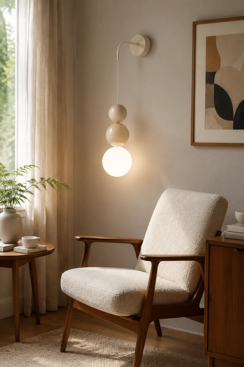 Acrylic Three Ball Wall Lamp - Lumpaz